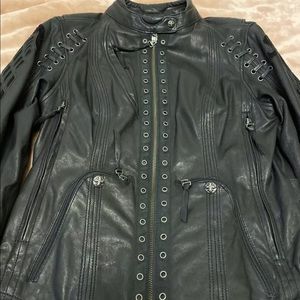 Harley Davidson leather jacket size small
